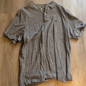 American Eagle Outfitters Charcoal Polo Shirt